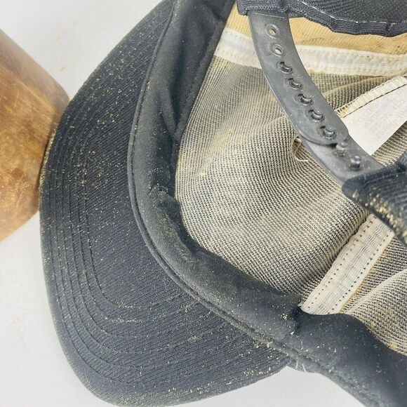 Purdum NE State Bank Snapback Trucker Hat Ball Cap Blaine County Nebraska VTG - Picture 10 of 10